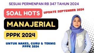 SOAL MANAJERIAL PPPK 2024 #pppk #soalpppk #fyp #bocoransoal #viralvideo