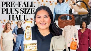 Pre Fall Plus Size Collective Haul 2024! Affordable Plus Size Clothing, Fall Handbags, Shoes, & More