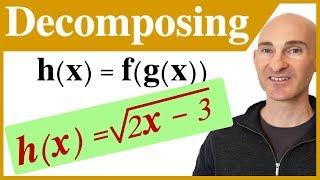 Decomposing Functions h(x) = f(g(x))