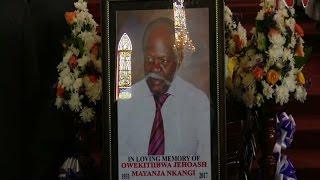 Former Buganda Prime Minister Mayanja Nkangi eulogised as an incorruptible man