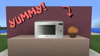 Minecraft PE: How to make a microwave