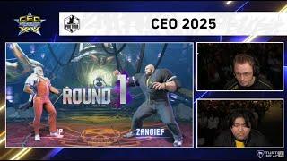 JR. ZANGIEF VS JUICIJOE JP  CEO 2025 Day 3 TOP 24