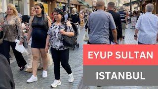 Eyup Sultan Walking Tour 4K | İstanbul Turkey - September 2023