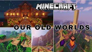 Revisiting Old Minecraft Worlds || Tamil LAN Gaming