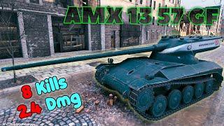 AMX 13 57 GF - 8 Frags 2.4K Damage, 1 Class by player WalczeZa_Narnie_i_Aslana