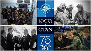 The North Atlantic Treaty Organization (NATO) was formed 75 years ago!