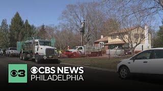 Cleanup continues in Upper Makefield, Pennsylvania, after fuel leak, but concerns remain