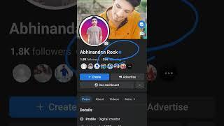 facebook id blue tick |facebook  profile verified #shortvideo #viral #reels #trending #shortindia