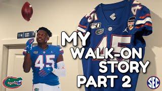 HOW I PLAYED D1 FOOTBALL (WITHOUT ANY EXPERIENCE) PART 2 | #WalkOn