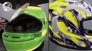 Arai Helmets Glancing Off / @motogeo