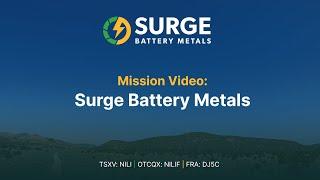 Surge Battery Metals ($NILI): Powering the Future, Sustainably 