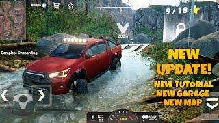 Update With New Map , New Tutorial & Garage | Off Road 4x4 Driving Simulator Android Gameplay HD