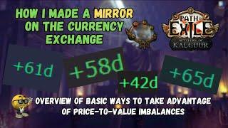 [PoE 3.25] How I made a MIRROR on the currency exchange -- overview of some SIMPLE methods & strats