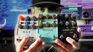 NEW UAFX PEDALS *Max *Galaxy *Del-Verb