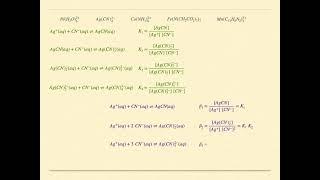 Lesson 44 Complex Solubility