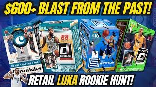 FOUR OLD SCHOOL BLASTERS! Hunting 2018-19 Luka Rookie Cards in $600+ Worth of Retail!!