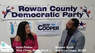 Meet your Fellow Rowan Democrats! Kate Fisher, Vice Chair, West Ward 1 Democrats.