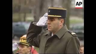 France Anthem Wreath Ceremony At Moscow In 1 November 1997