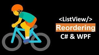 I customized the WPF ListView to support "reordering" of its items | C# & WPF