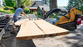 The Least Glamorous Part of Slab Sawing - Stacking and Stickering