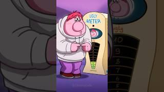 The Ugly Face Meter (Inside out 2 Animation) #shorts #animation #memes