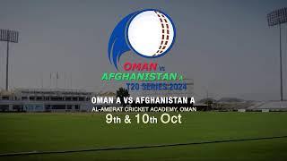 Bilateral T20 Series 2024 - Match 1 - Oman vs Afghanistan A