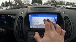 How to Check Software Version or Update in Ford Kuga II ( 2012 – 2019 )