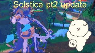 Roblox Dragon Adventure Solstice part 2 + Update my Hexalios