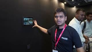 Smato's Booth Walkthrough by Shreyans Chowdhary - Director and CEO - Smato  at Smart Home Expo 2023