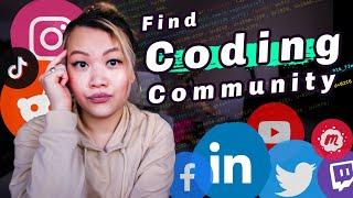 How to find coding communities // How to find software developer communities