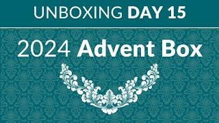 Unboxing Day 15 of the 2024 Sallie Tomato Advent Box!