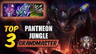 Wild Rift Pantheon top 3 - S15 rank game + build