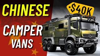 THE BEST CHINESE 4X4 CAMPER VANS YOU CAN BUY IN 2025!