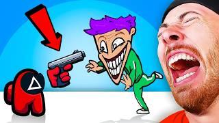 Mini Crewmate VS Squid Games SEASON 2 FUNNY ANIMATION! (Among Us Animation)