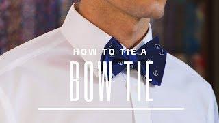 How to Tie a Bow Tie | Bow Tie Knot Tutorial