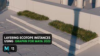 Layering Ecotope instances in Maya