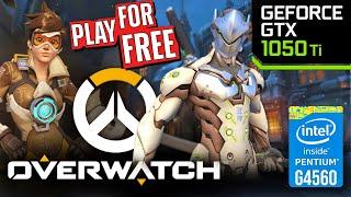 OVERWATCH Play For Free Gameplay #1 Intel G4560 GTX 1050 Ti