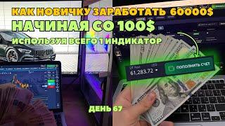 ЗАРАБОТАЙ 60000$ НАЧИНАЯ СО 100$ В 2025 ГОДУ | ЛУЧШАЯ СТРАТЕГИЯ ДЛЯ НОВИЧКОВ | ВСЕГО 1 ИНДИКАТОР