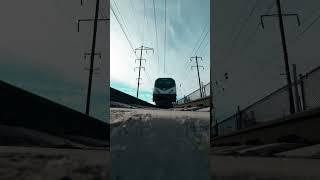 We put a camera UNDER A TRAIN!