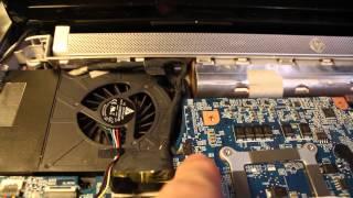 HP DV6 CPU FAN Replacement Walkthrough— Take Apart & Disassembly for Overheating Laptiop