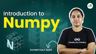 Introduction to Numpy | Data Visualization | GeeksforGeeks School