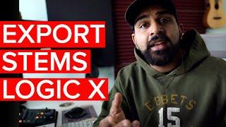 Logic Pro Basics: Exporting Stems in Logic Pro X - Sending Stems to Artist or Engineer