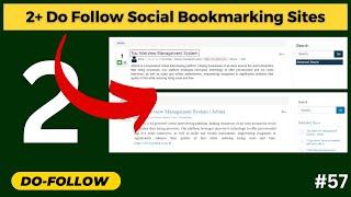 Social Bookmarking Sites Submit Your Website Link | 2+ Do Follow Social Submission Backlinks