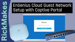 EnGenius Cloud Guest Network Setup with Captive Portal