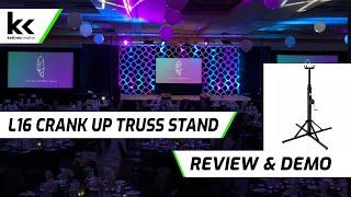 L16 Crankup Truss Stand | Review & Demo