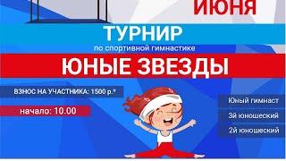 Турнир по спортивной гимнастике "Юные звезды 2021 г."