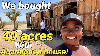 WOULD YOU BUY THIS 40 ACRE ABANDONED PROPERTY IN THE ARIZONA DESERT?