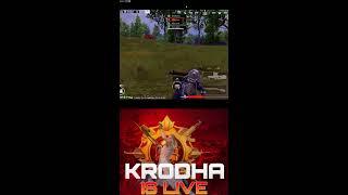 Trying SOLO 30 Kills BGMI LIVE DAY 4 | Krodha is Live | krodhaislive | iphone 15 pro max