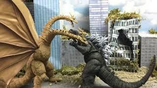 Godzilla 2001 vs king Ghidorah