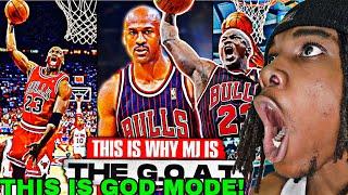 THIS IS GOD MODE! Lebron FAN Reacts to Michael Jordan's ULTIMATE Highlights | keydrik reacts